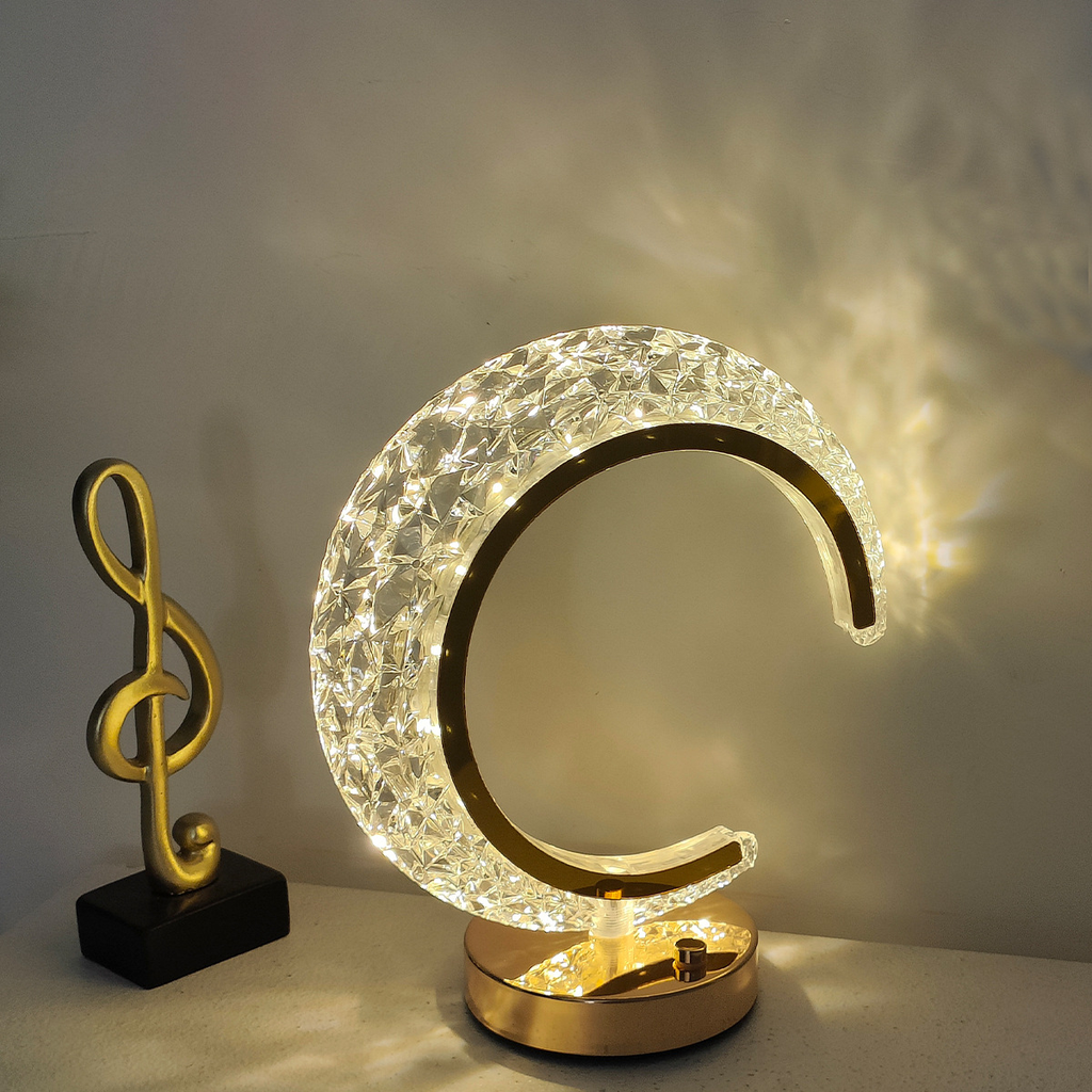 Elegant LED Crystal & RGB Lamps