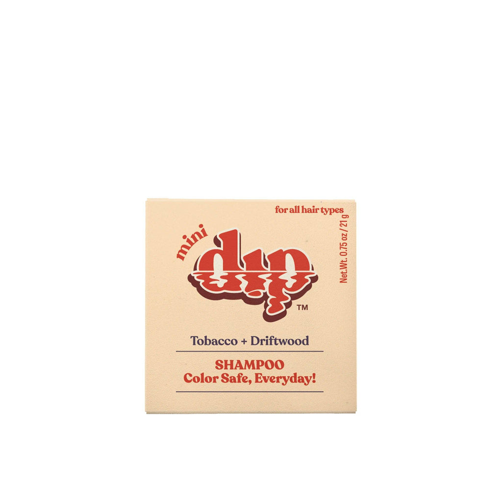 DIP Mini Dip Color Safe Shampoo Bar for Every Day - Tobacco & Driftwood