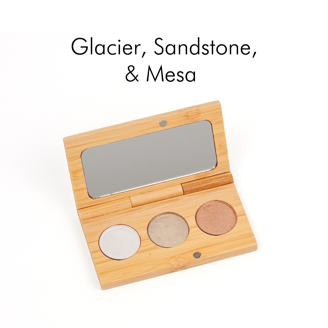 Zerra & Co. Pressed Mineral Eyeshadow | Refillable Zero Waste Makeup