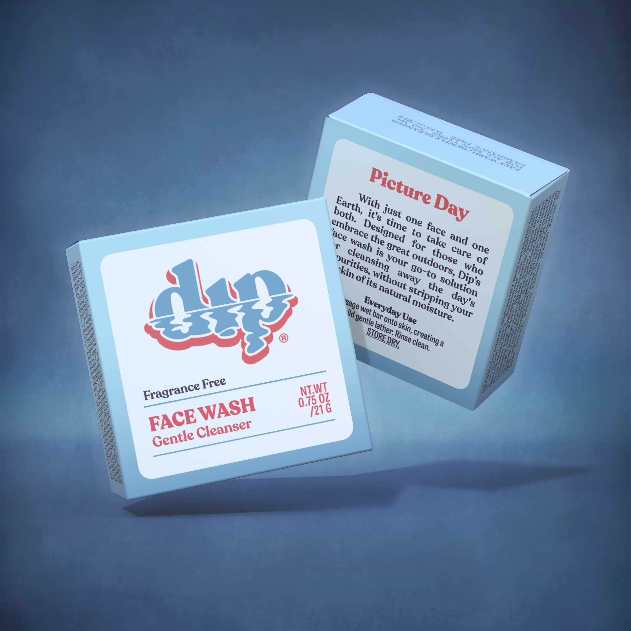 DIP Face Wash Gentle Cleansing Bar - Fragrance Free