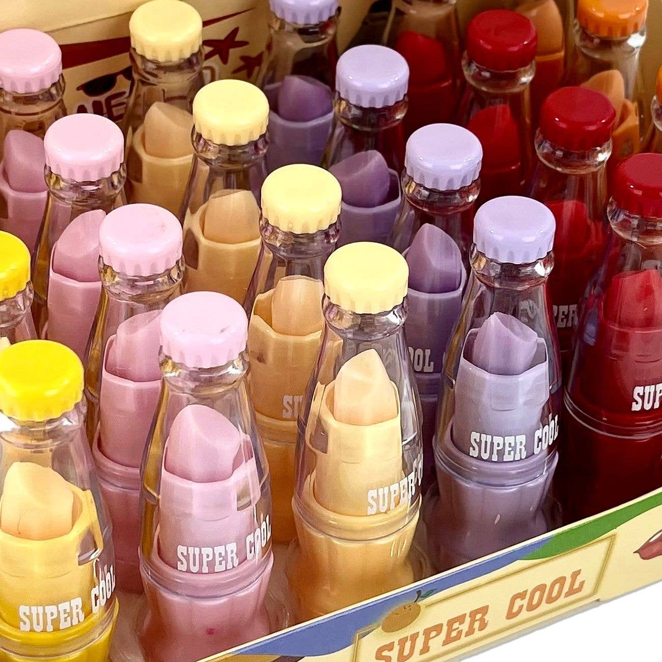 Coke Shape Super Cool Rich color Lip Balm