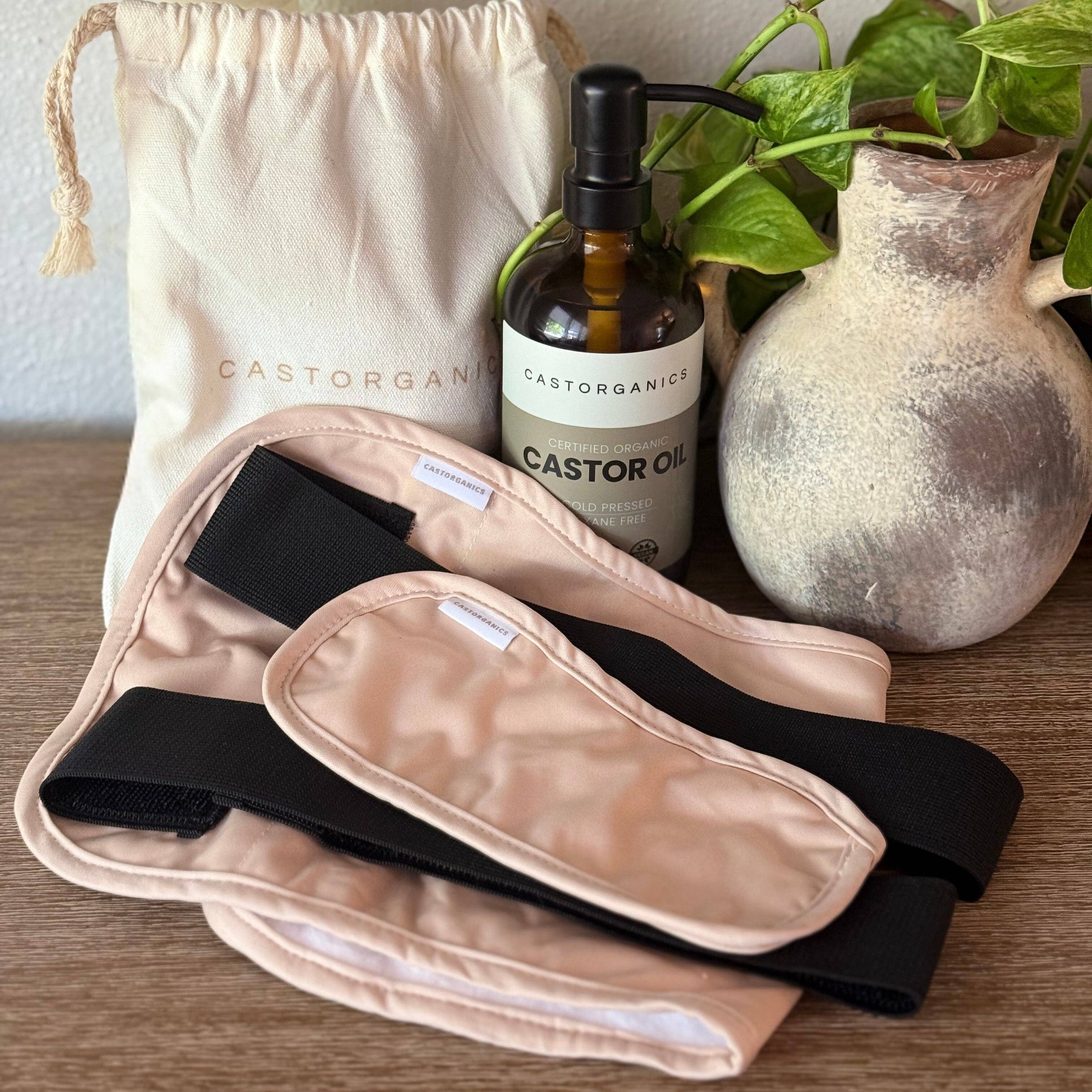 Organic Castor Oil Packs