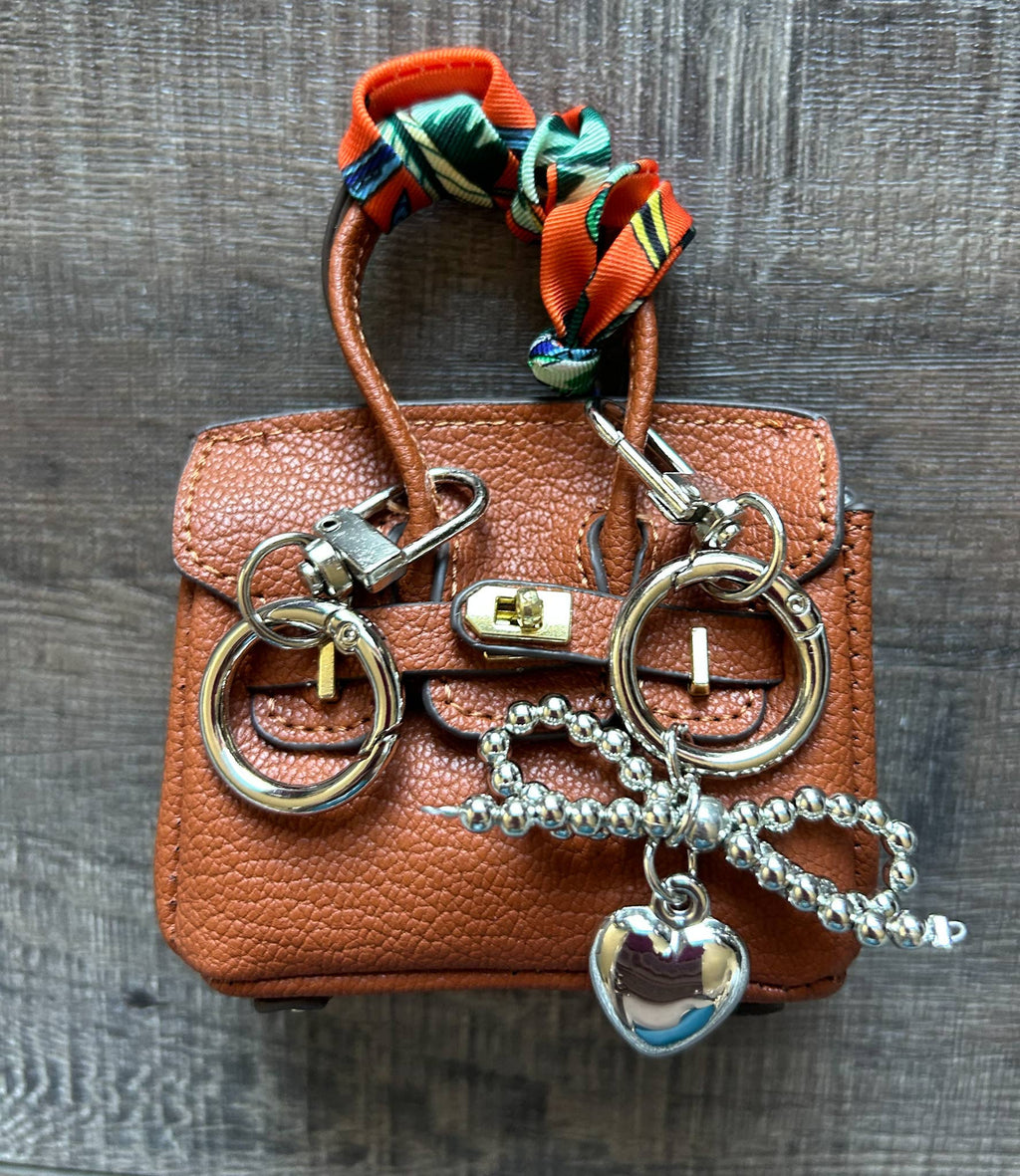 Mini Purse Bag Charm Keychain