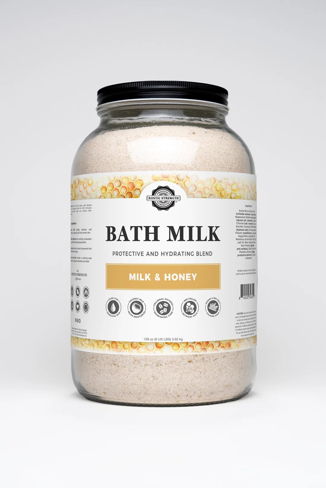 Rustic Strength Bath Milk - Milk & Honey