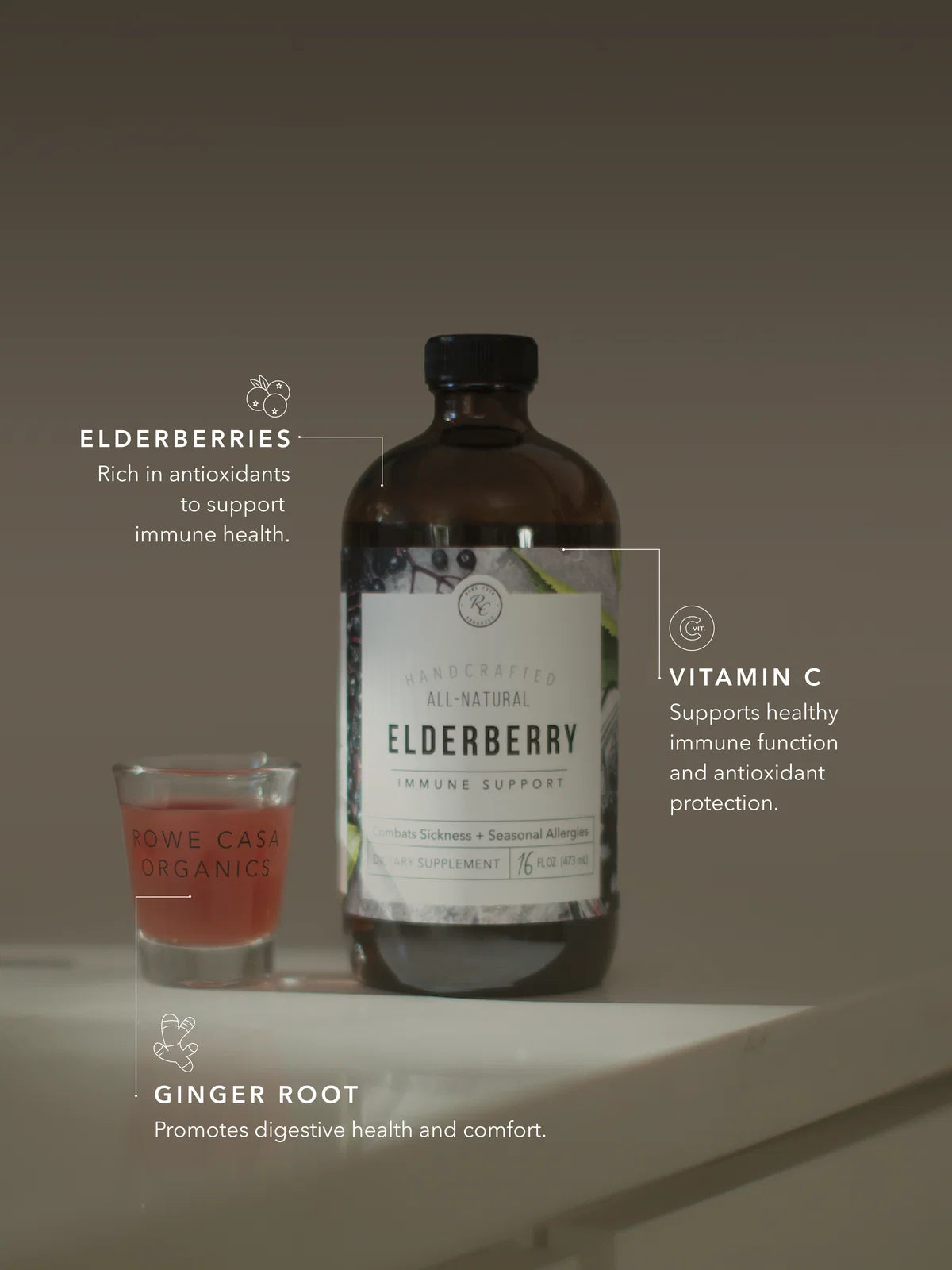 Rowe Casa Elderberry Immune Support
