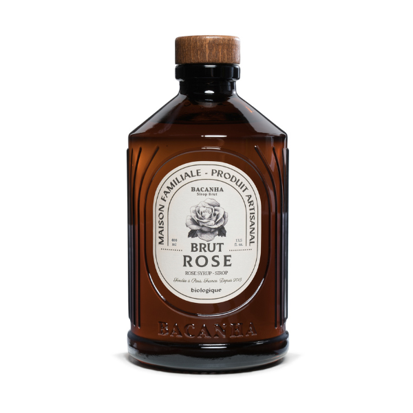 Bacanha Organic Rose Syrup 13.5oz