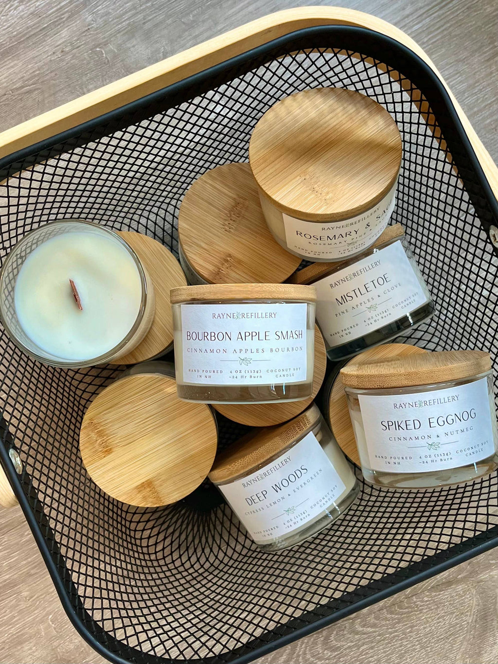 Fall Candle Collection - Coconut Soy Wax Candle