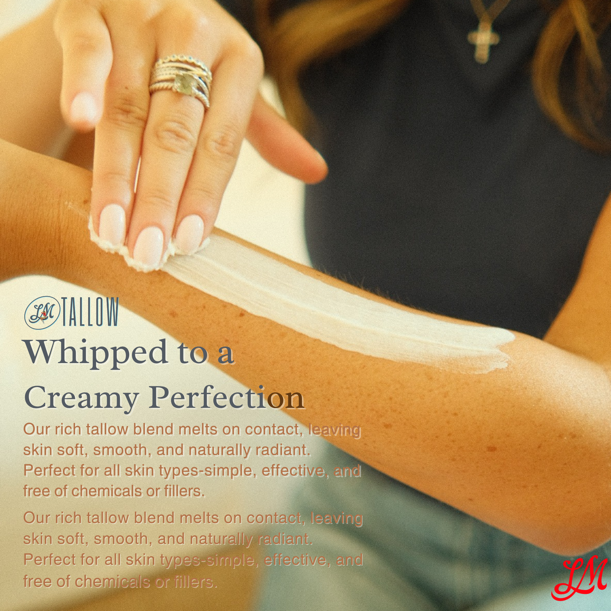 Lavender Whipped Tallow Moisturizer | Natural Beef Tallow Lotion