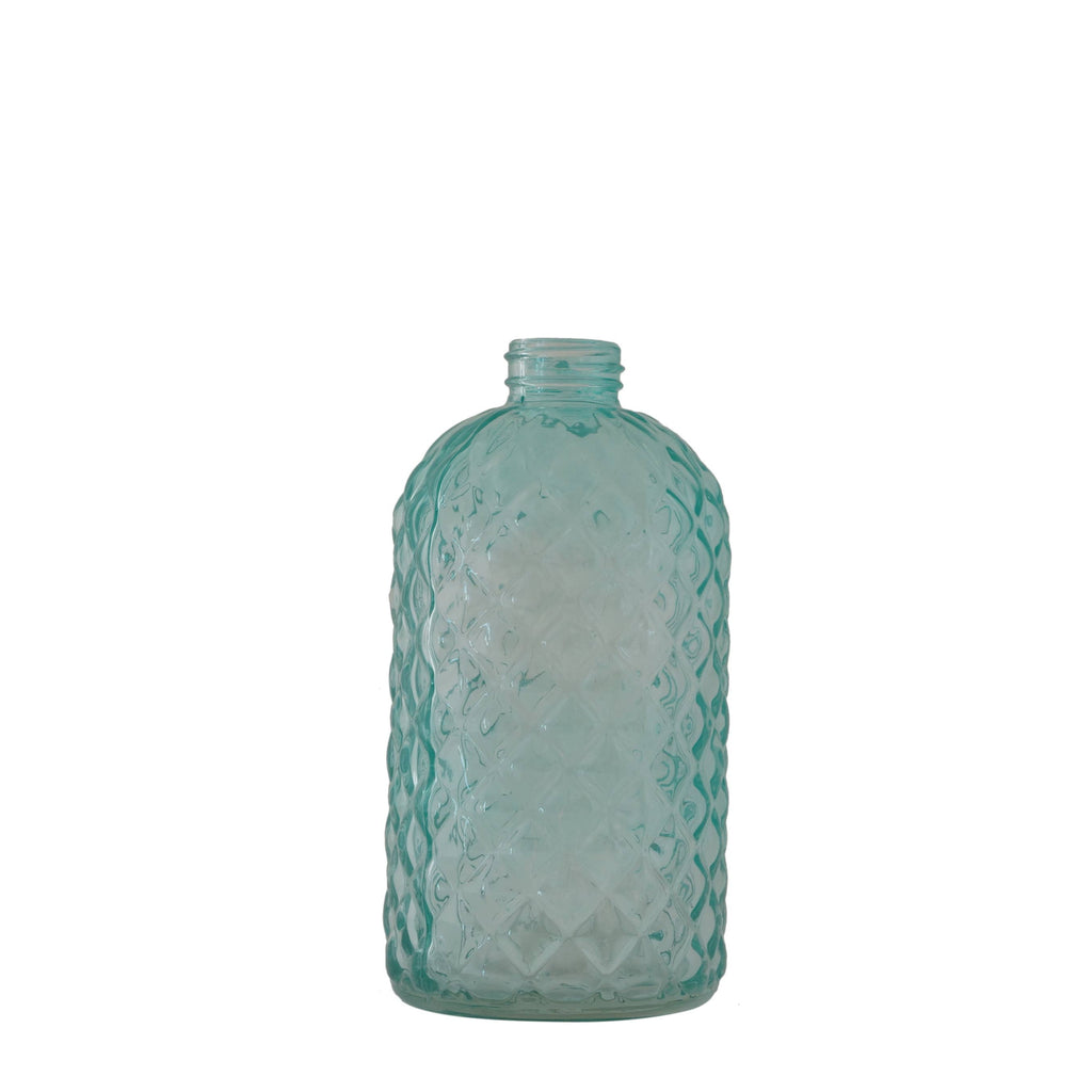 Diamond Lattice Glass Bottle Only - 28-400 Threading