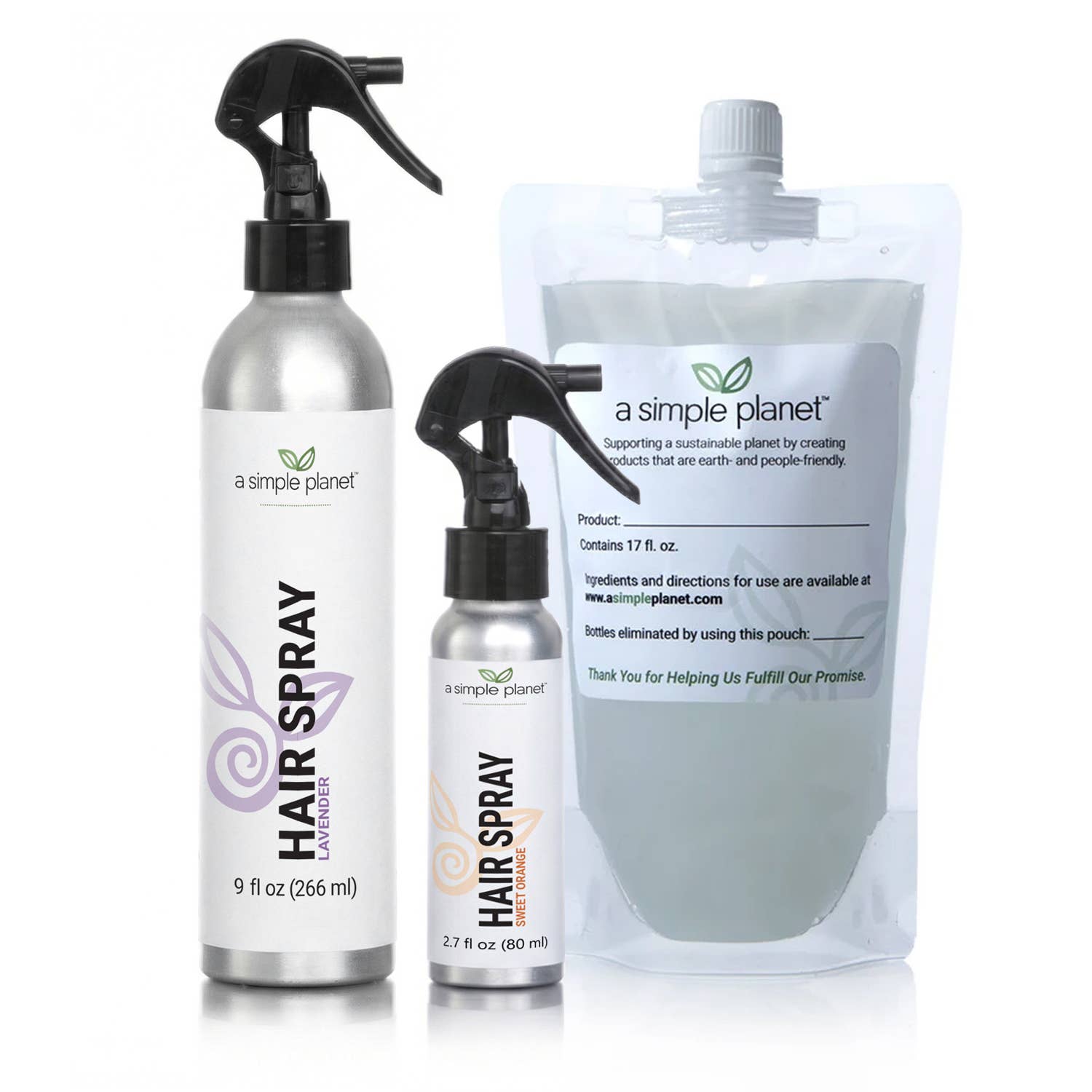 A Simple Planet Hair Spray
