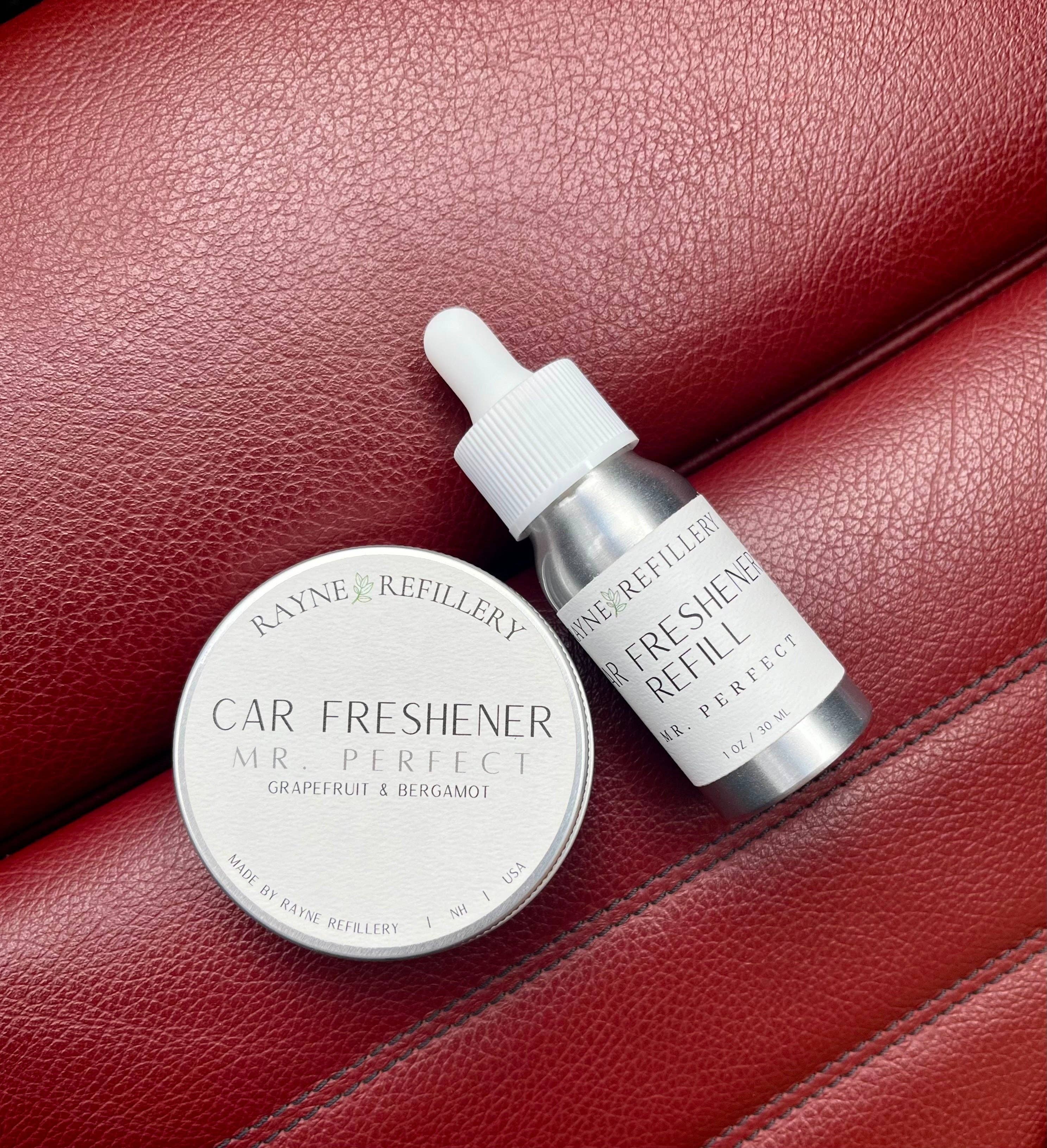 Car Freshener Refill - Long-Lasting Natural Car Air Freshener Oil