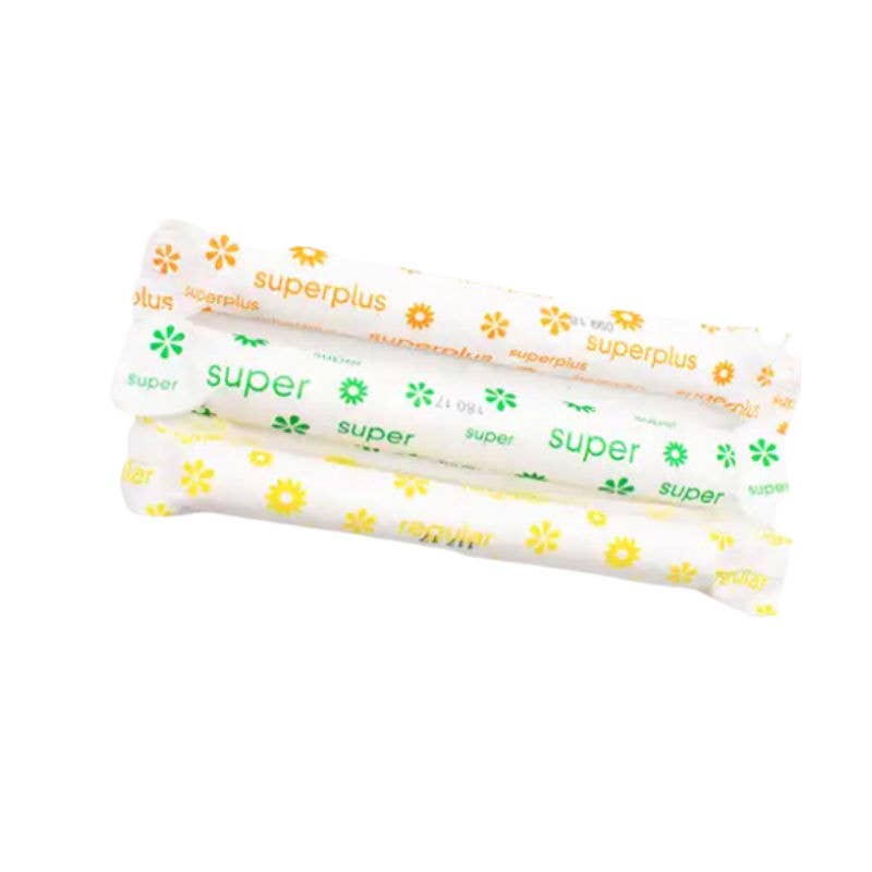 Bulk - 100% Organic Cotton Tampons