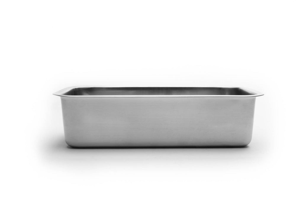 Fox Run Stainless Steel Loaf Pan, 9.5" x 5.25" x 2.5"