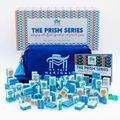 Crystal Prism Blue | Mahjong with Bold Angles and Vibrant Vibes