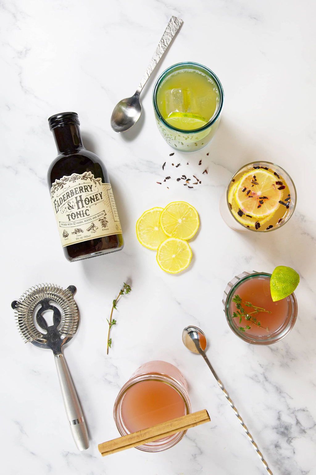 Elderberry and Honey Tonic