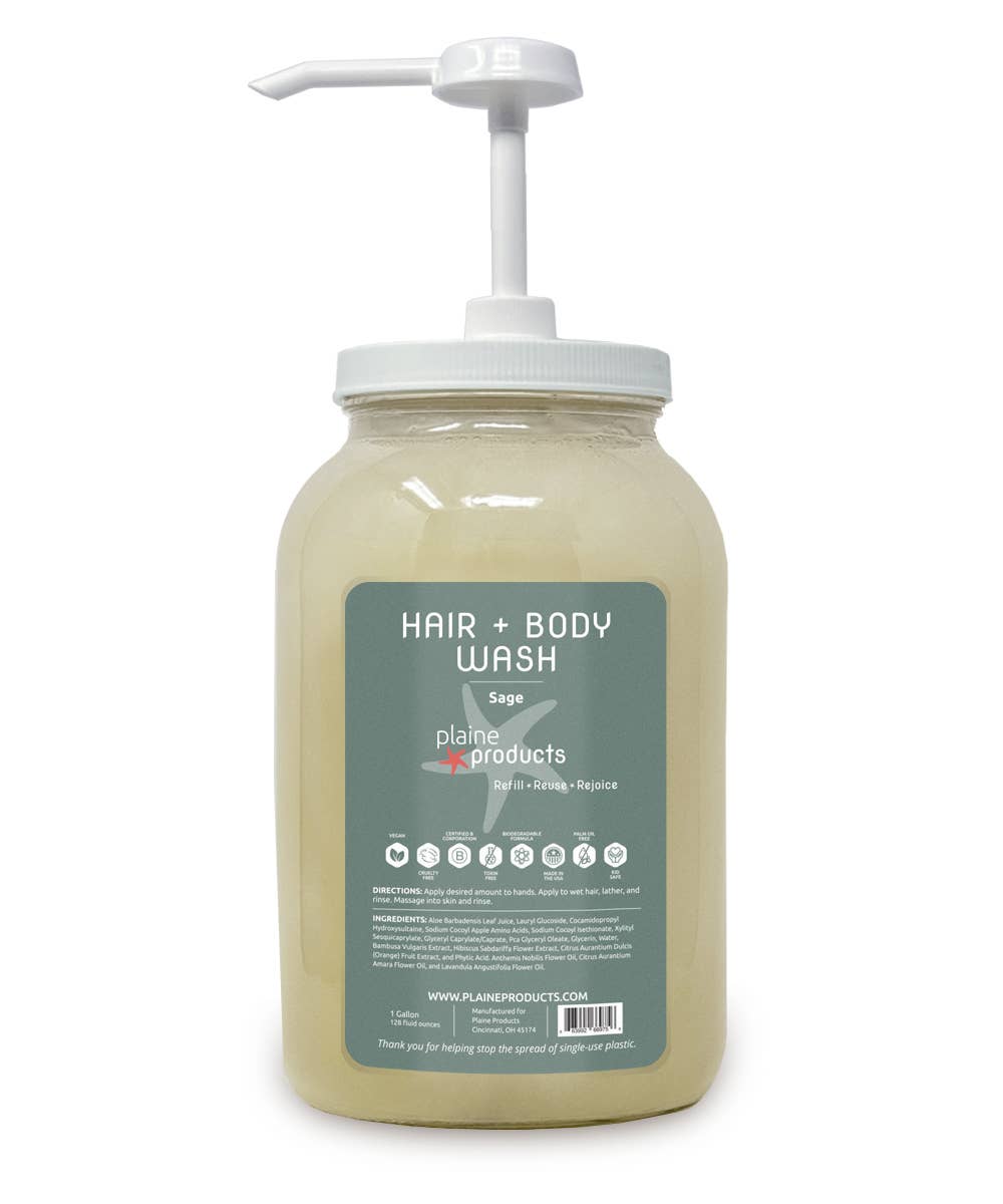 Plaine Products Hair + Body Wash