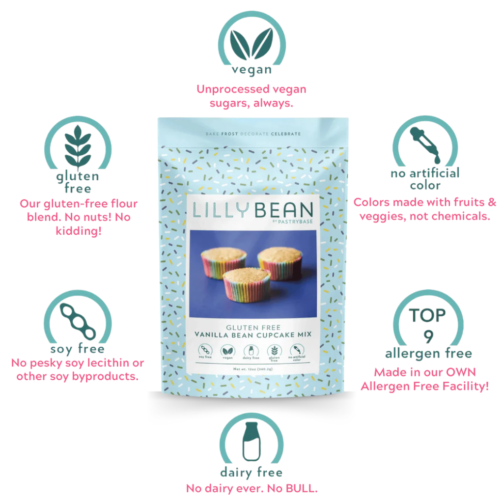 Vanilla Bean Cake & Cupcake Mix (Vegan & Gluten-Free)