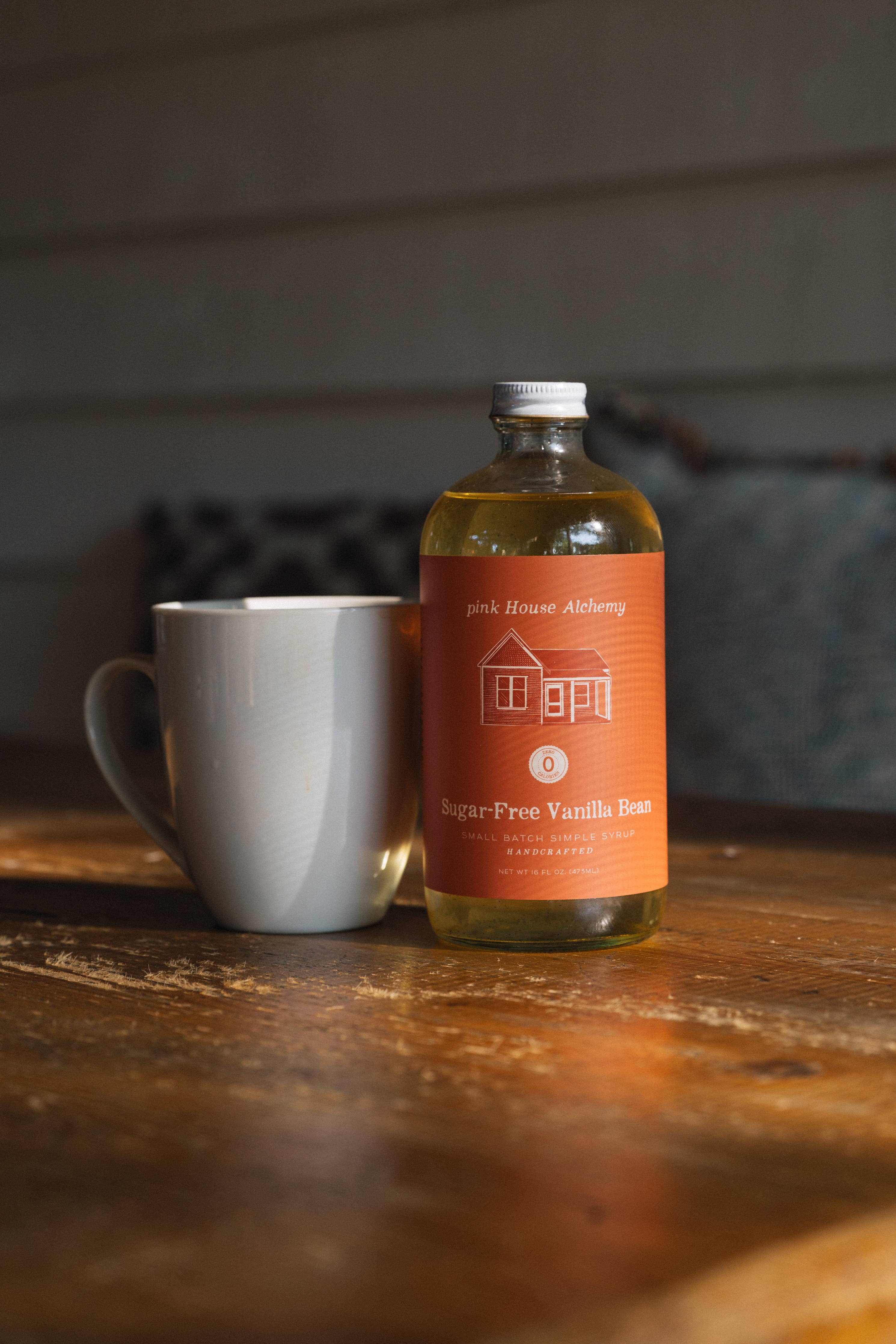Pink House Alchemy Sugar-Free Vanilla Bean Syrup