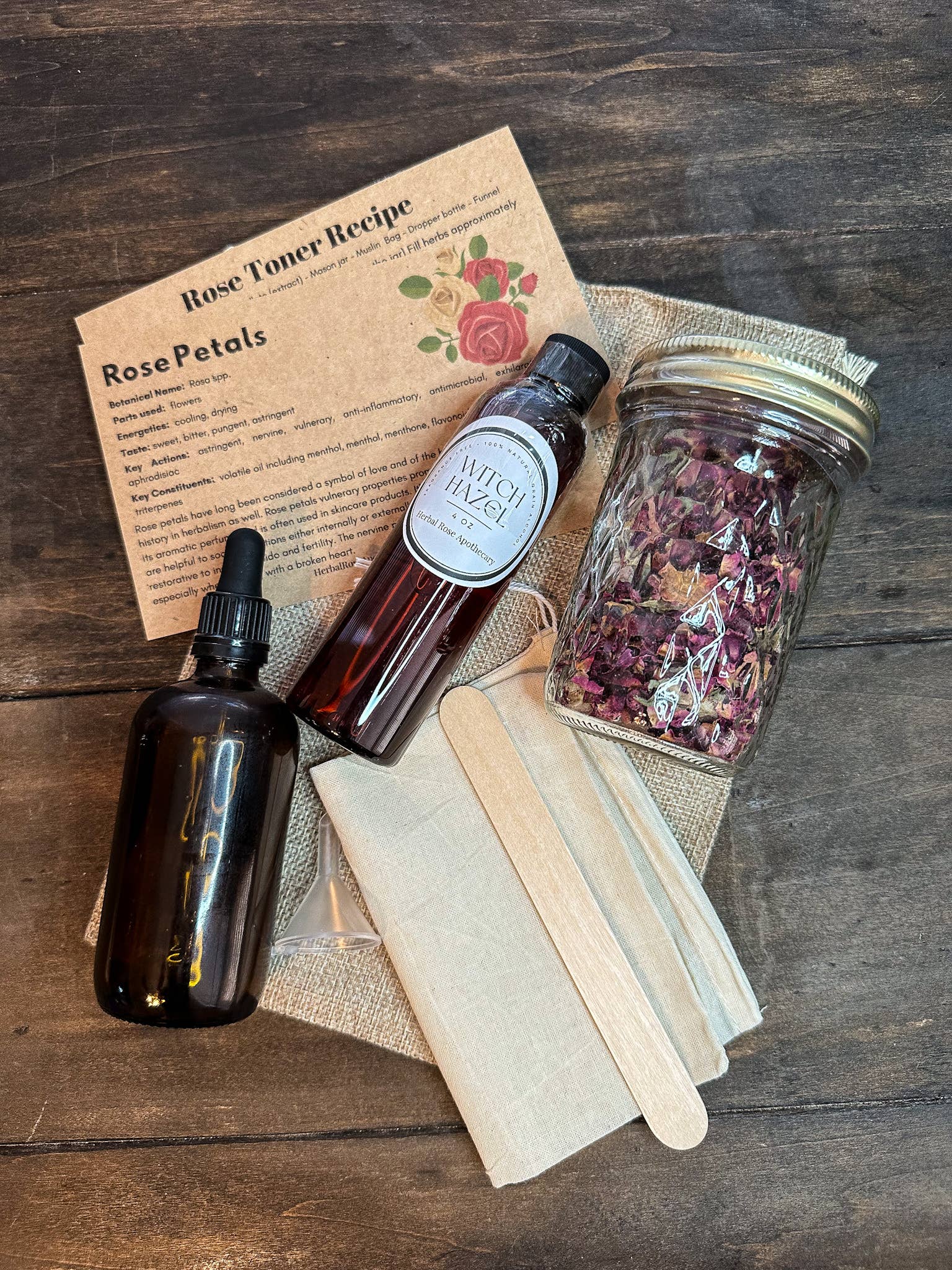 DIY Rose Toner Kit
