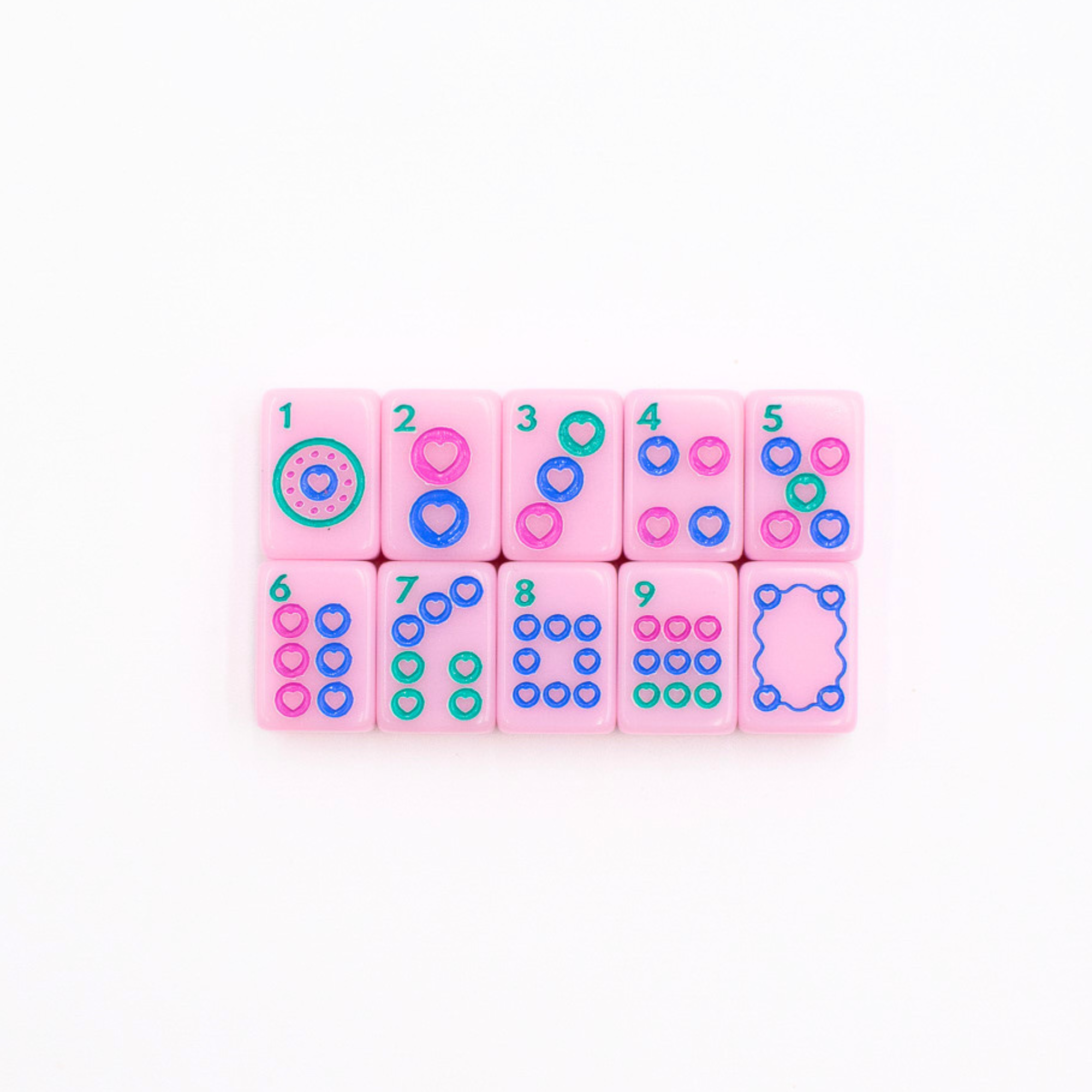 MINI TRAVEL MAHJONG  |  Mini Anywhere Series  |  Pink