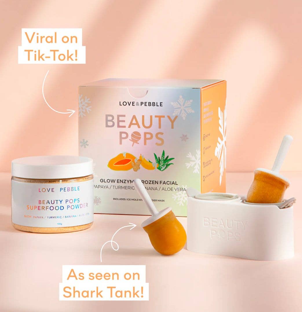 BEAUTY POPS™ Glow Enzyme Frozen Mask Kit