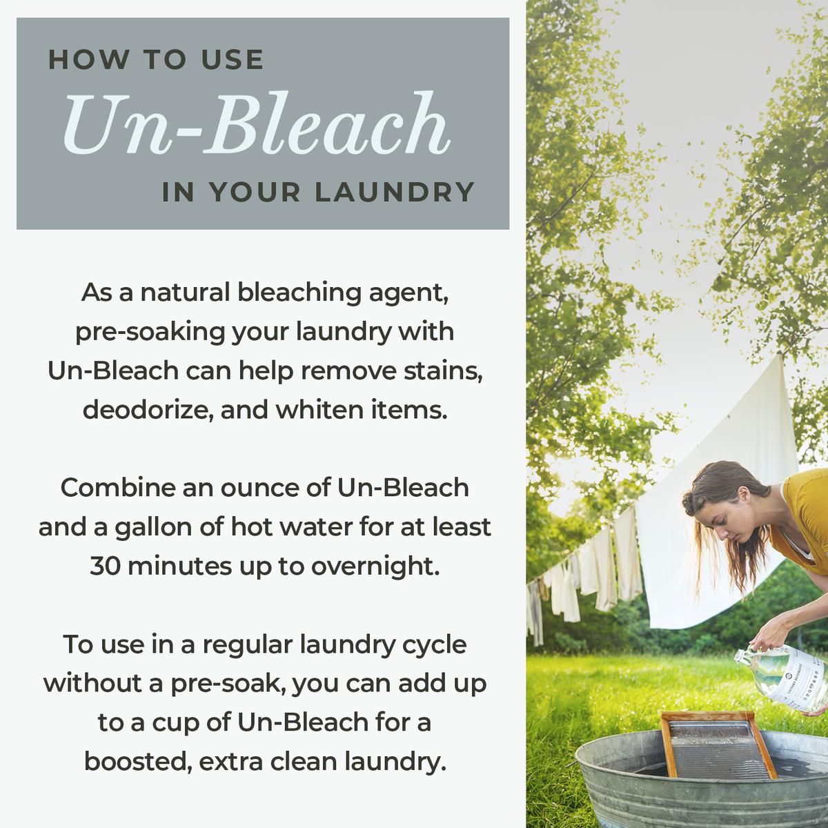 Un-Bleach 26oz Bag