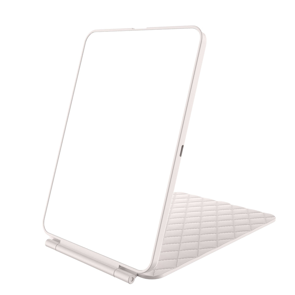 LED Vanity Travel Mirror – Touch Dimming, 3 Color Lights