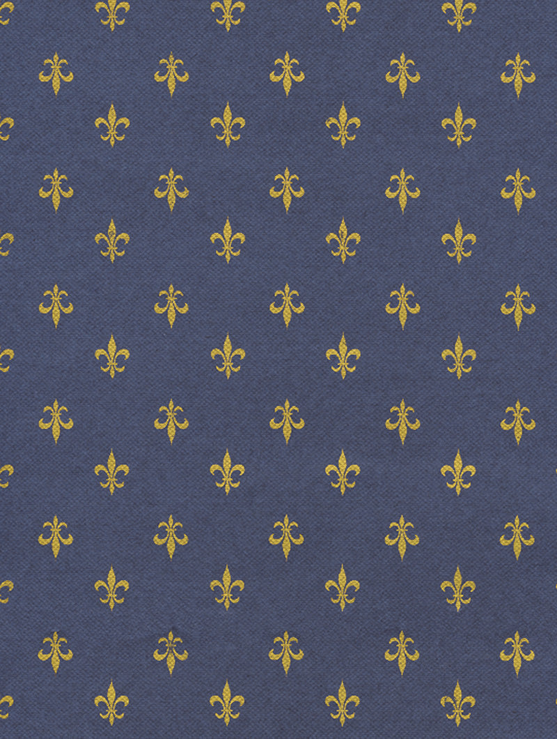 Navy & Gold Wrapping Paper