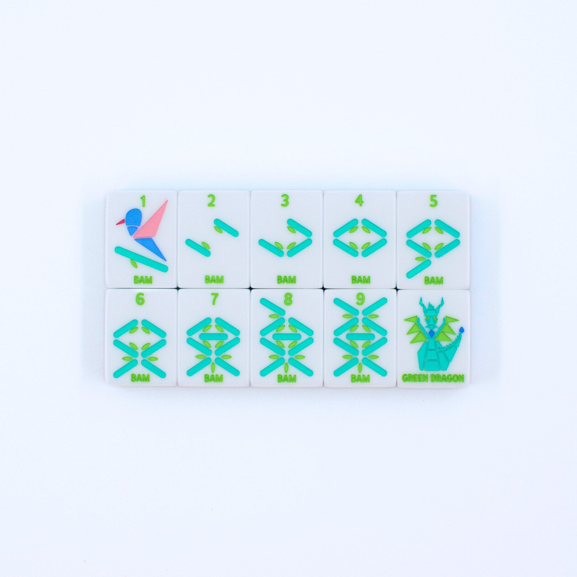 Crystal Prism Pink | Mahjong with Bold Angles and Vibrant Vibes