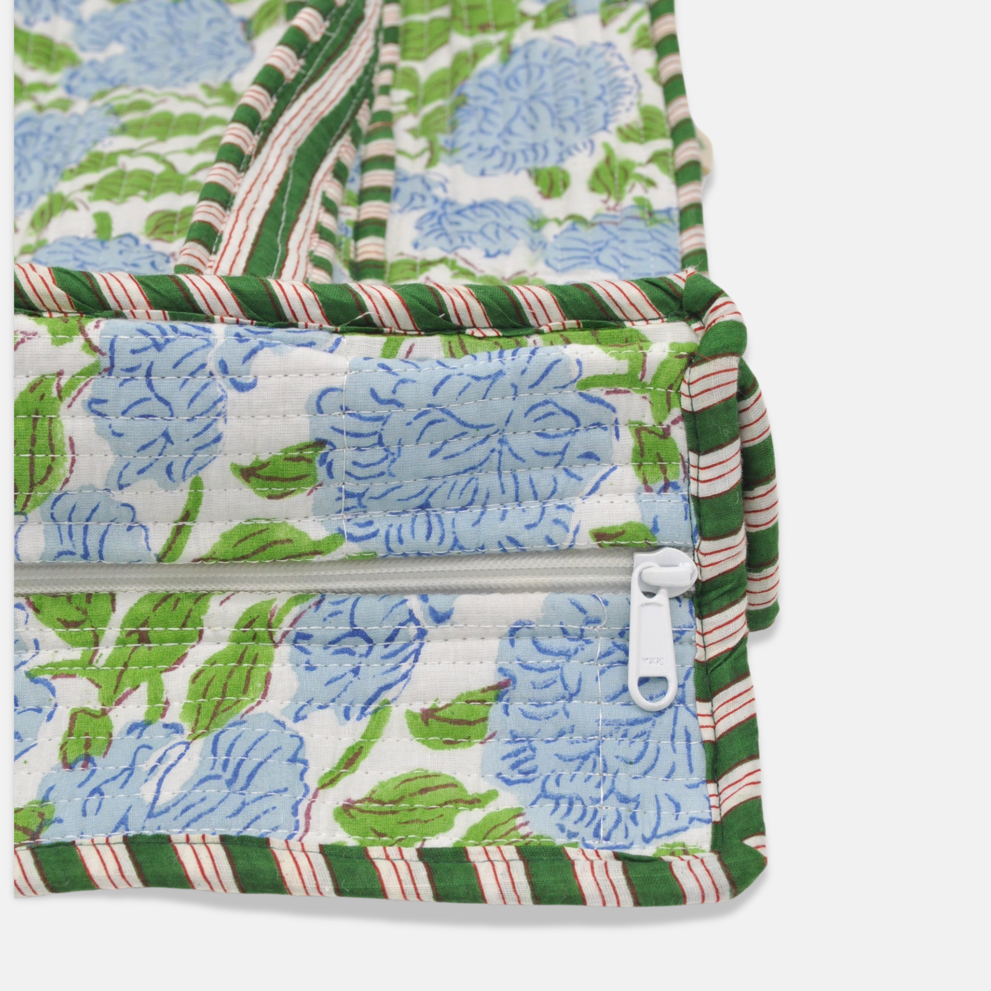 Cotton Floral Tote, Hydrangea and Chrysanthemum