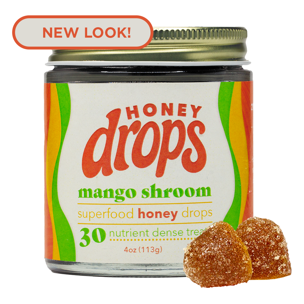 Mango Mushroom | Mushroom Honey Gummy | Immune & Pain Relief