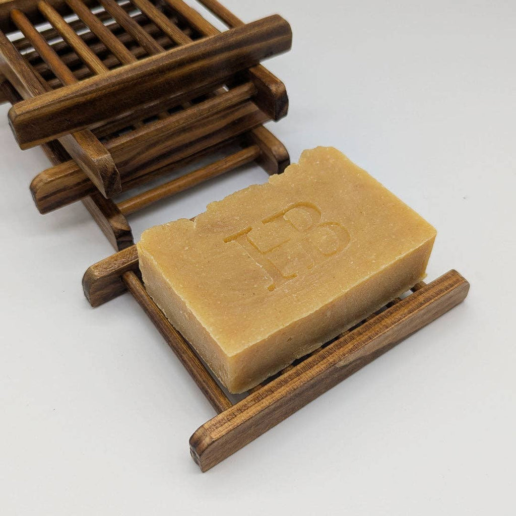 Hyssop Beauty Apothecary Dark Bamboo Soap Dish - Ladder Design