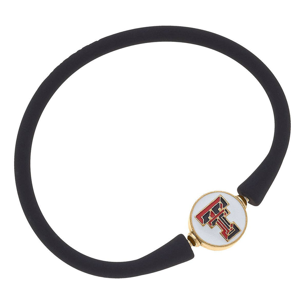 Texas Tech Red Raiders Enamel Silicone Bali Bracelet