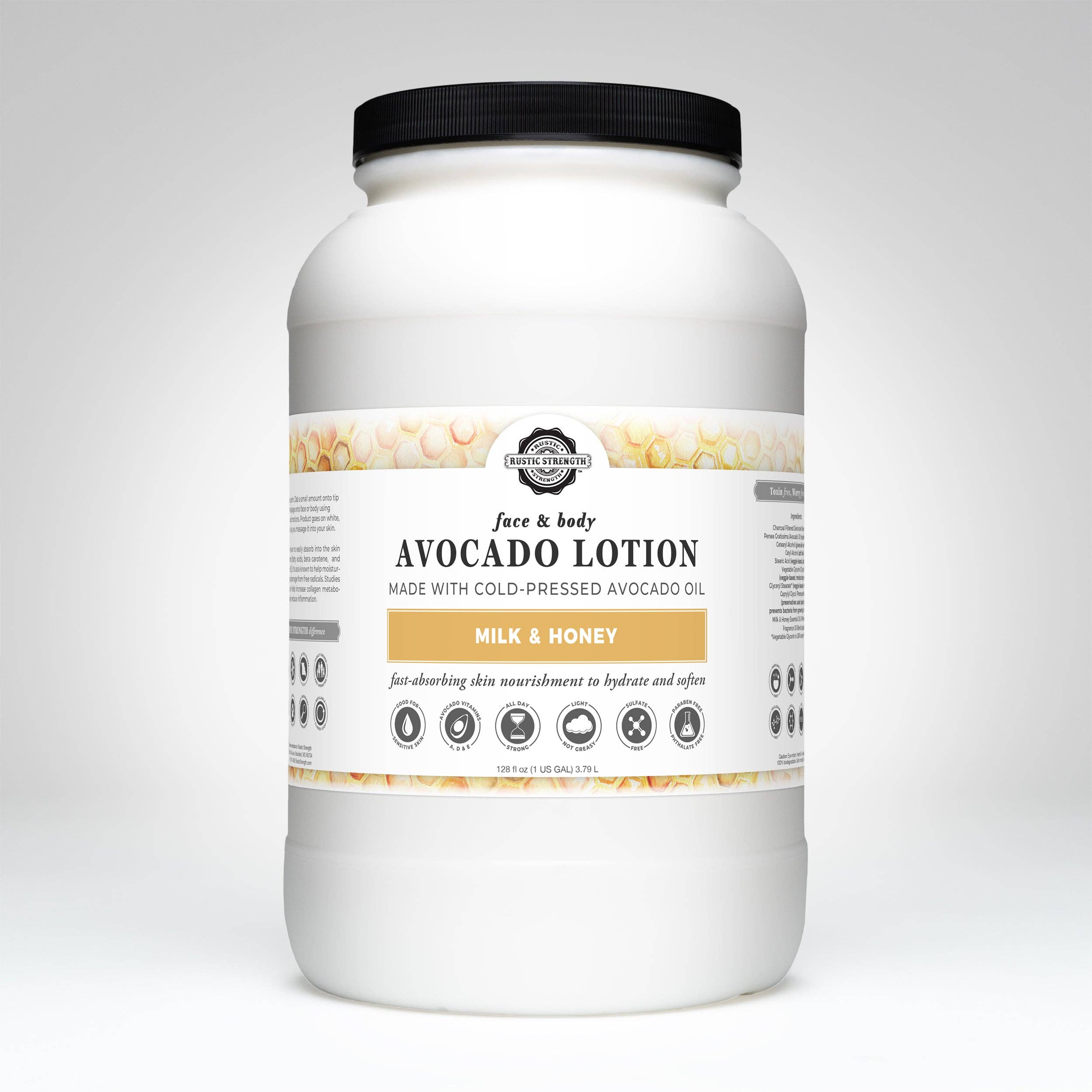Rustic Strength Avocado Lotion for Face & Body