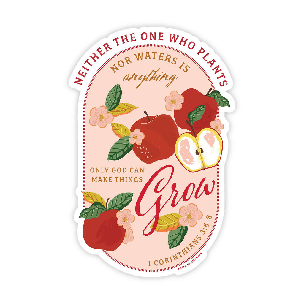 Apple Faith Decal Sticker