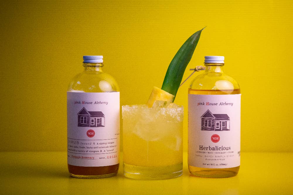 Pink House Alchemy Herbalicious Simple Syrup