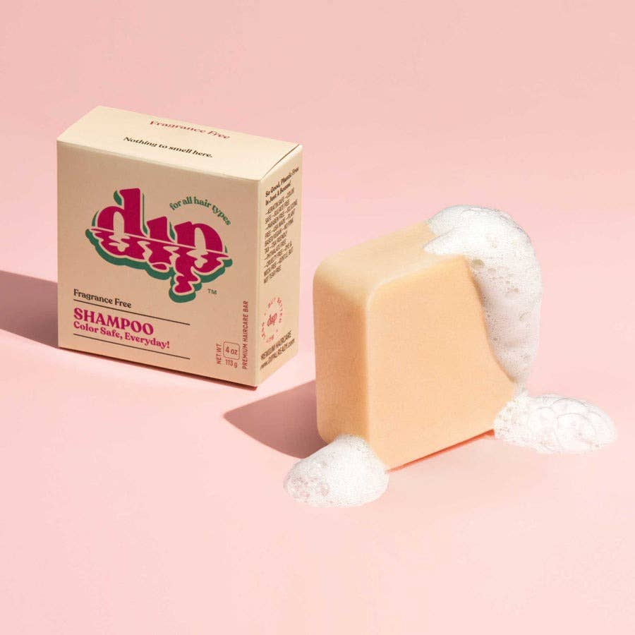 DIP Color Safe Shampoo Bar for Every Day - Fragrance Free