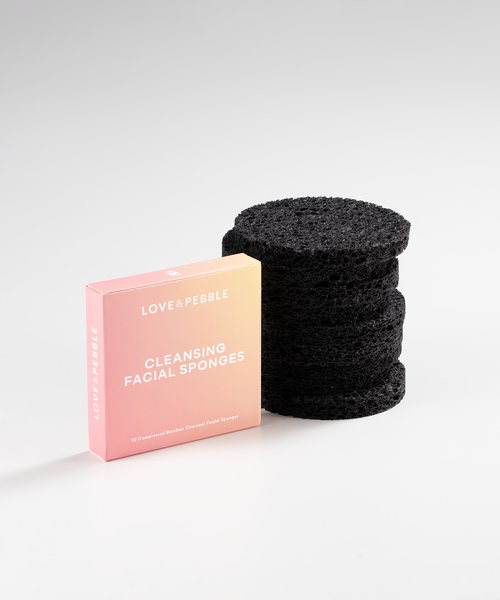 10-Pack Bamboo Charcoal Beauty Cleansing Sponges