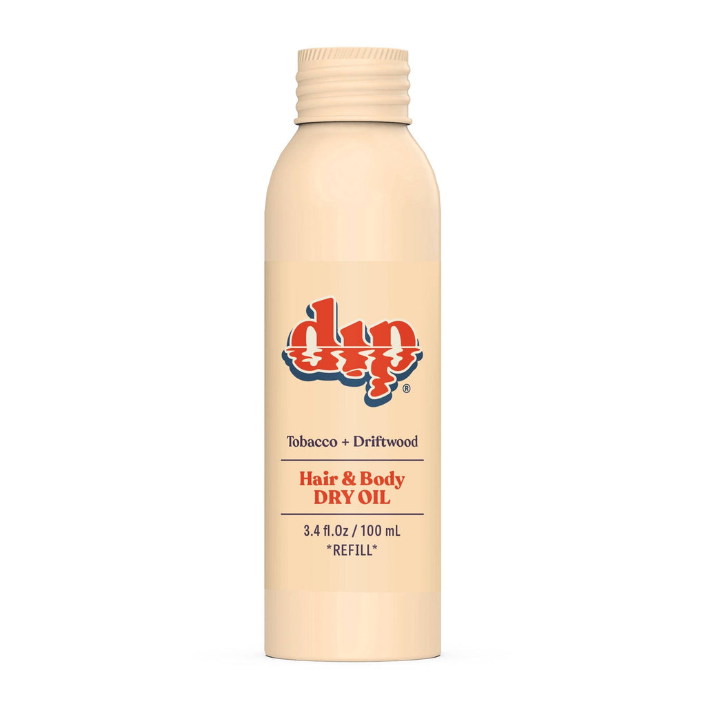 DIP REFILL Hair & Body Dry Oil - Tobacco & Driftwood
