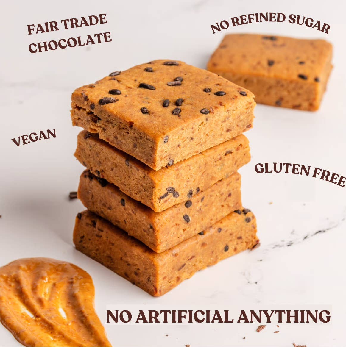 Peanut Butter Chocolate Protein Brownies