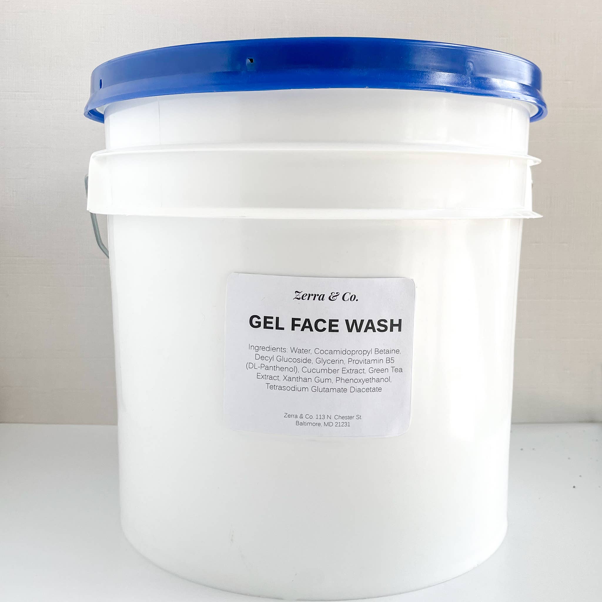 Zerra & Co. Bulk Gel Face Wash