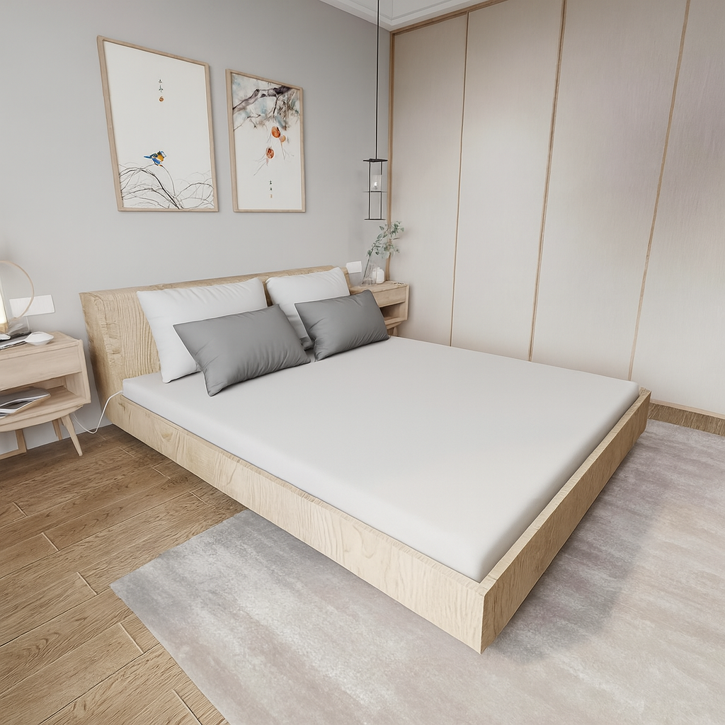 GAYA Grounding Sheet - Fitted | Queen | Gray
