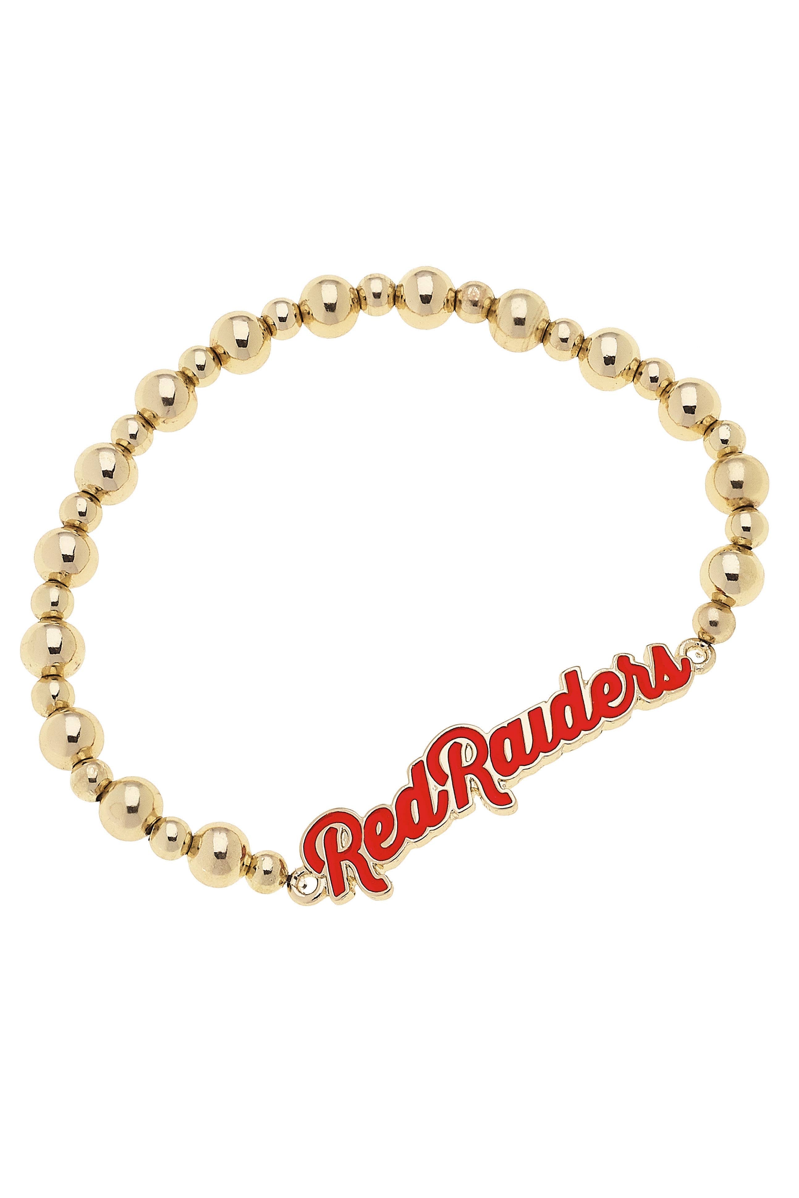 Texas Tech Red Raiders Autograph Enamel Stretch Bracelet