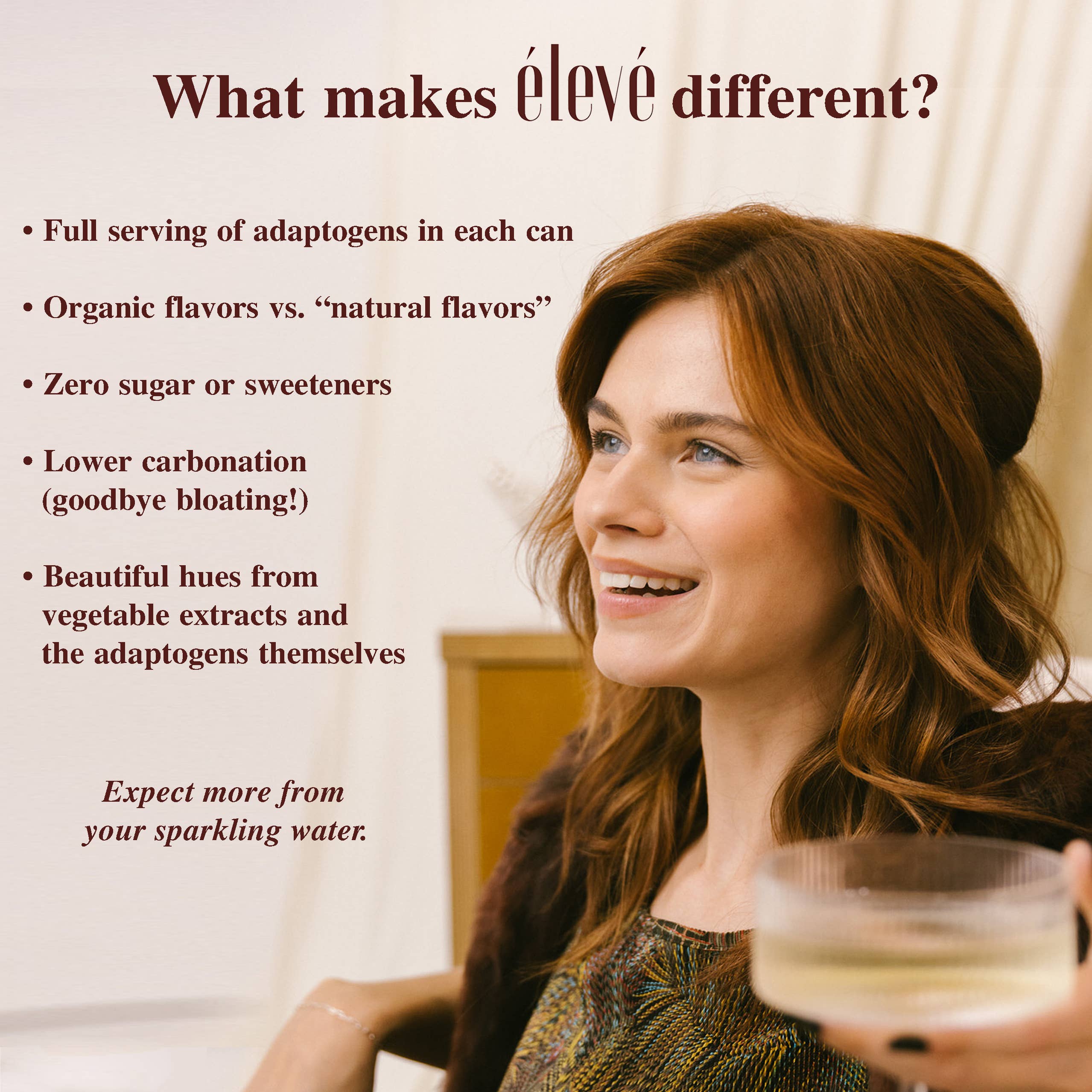 Eleve Adoptogen Infused Sparking Water