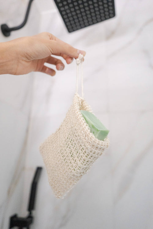 CASA AGAVE® Woven Soap Bag - Exfoliating Scrubber - No Tox Life