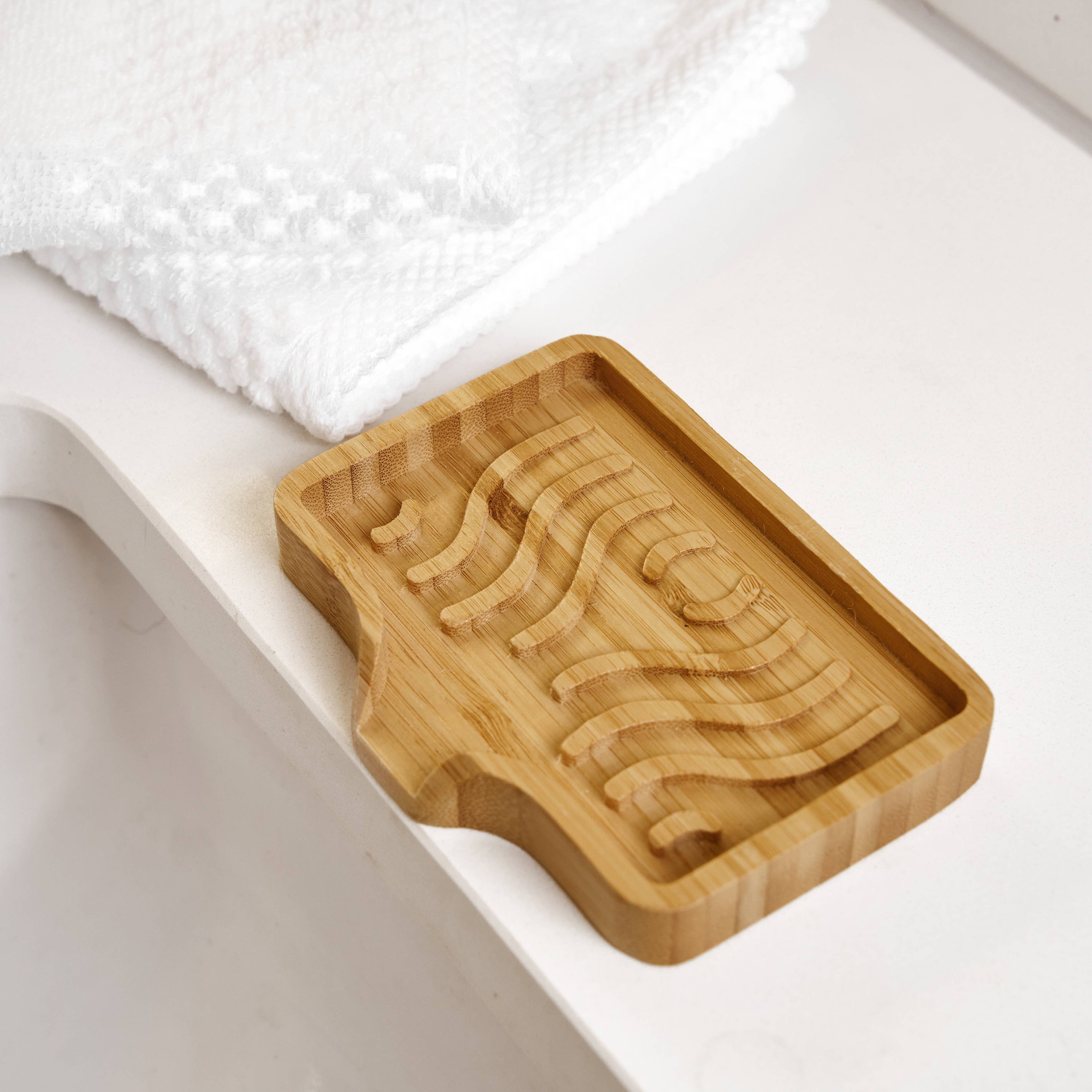 Bamboo Soap Lift | Wavy