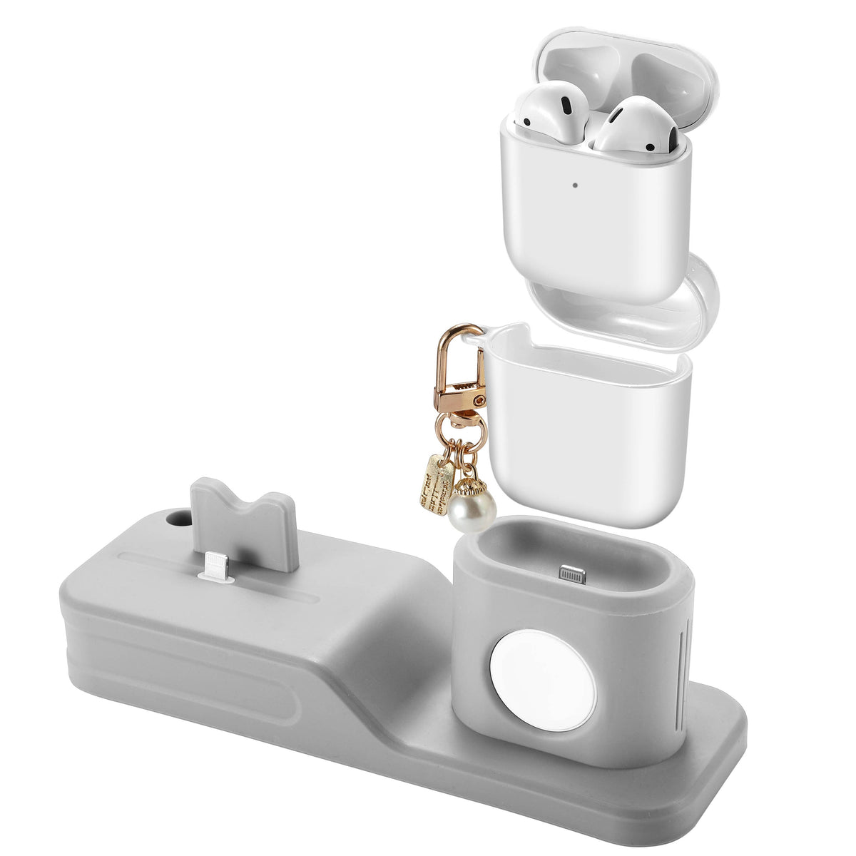 3-In-1 Silicone Stand for Apple Devices