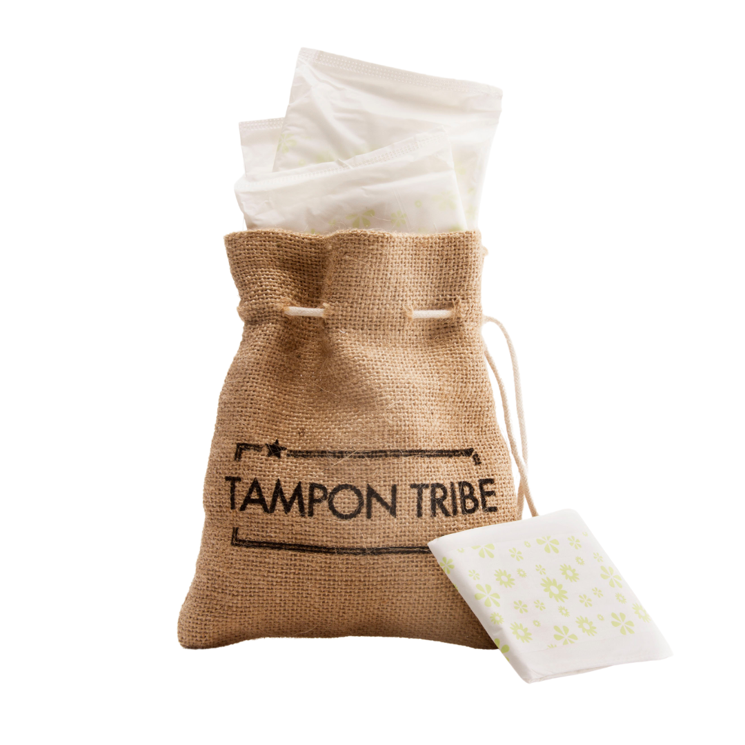 Organic Cotton Pads - 10 Ultrathin with Wings