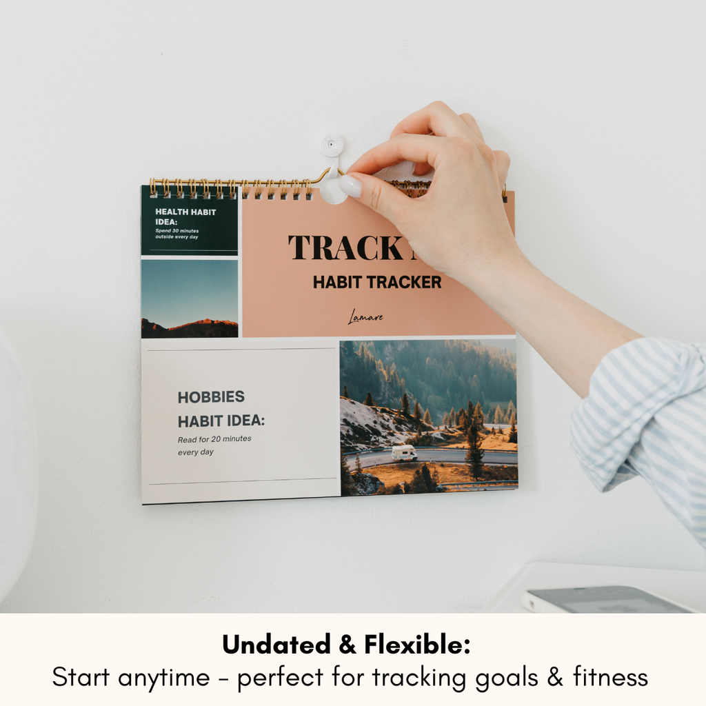 Lamare Habit Tracker Journal – Daily & Monthly Goal Planner