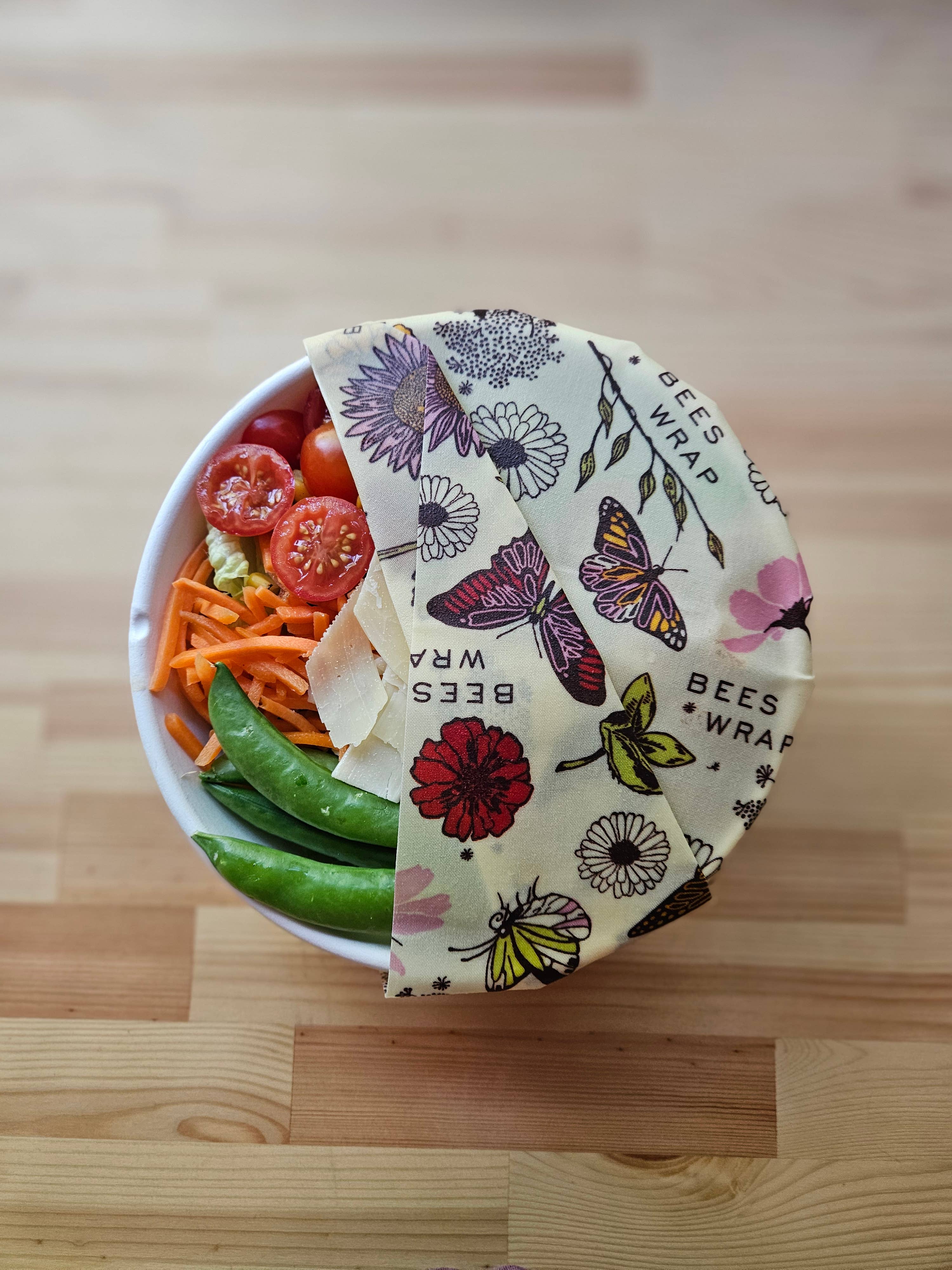 Cut-to-Size Roll Beeswax Food Wrap - Meadow Magic